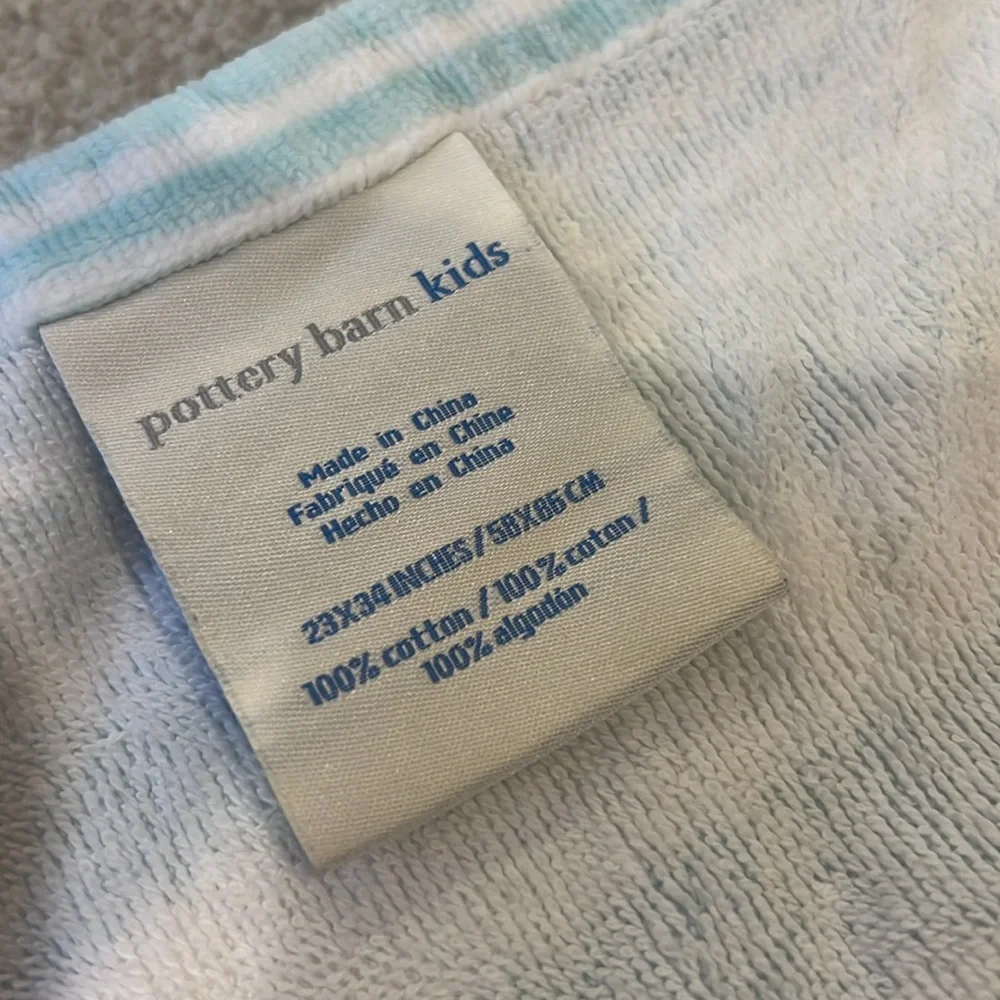 Pottery barn kids two towel hooded towel bundle